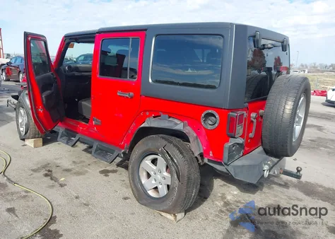 2016 Jeep Wrangler Unlimited Sport Rhd z USA, uszkodzony, nr VIN 1C4BJWKG6GL312383